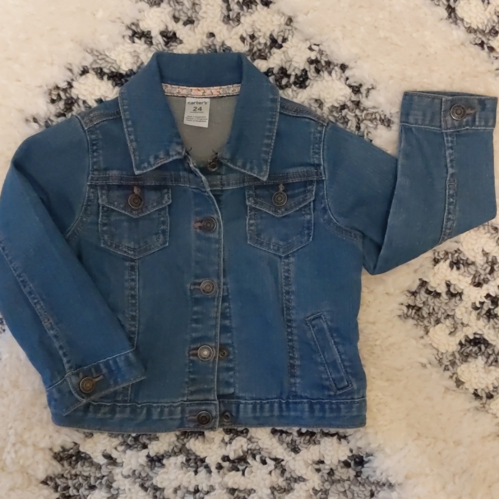 Infant girl jean jacket